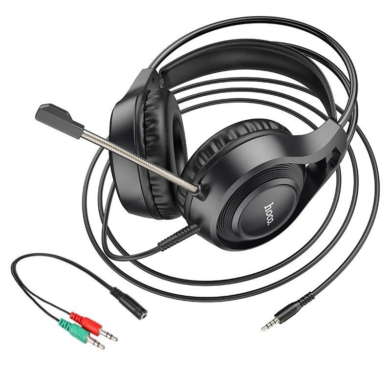 Tai nghe game Hoco W106 có mic đàm thoại âm thanh to rõ .