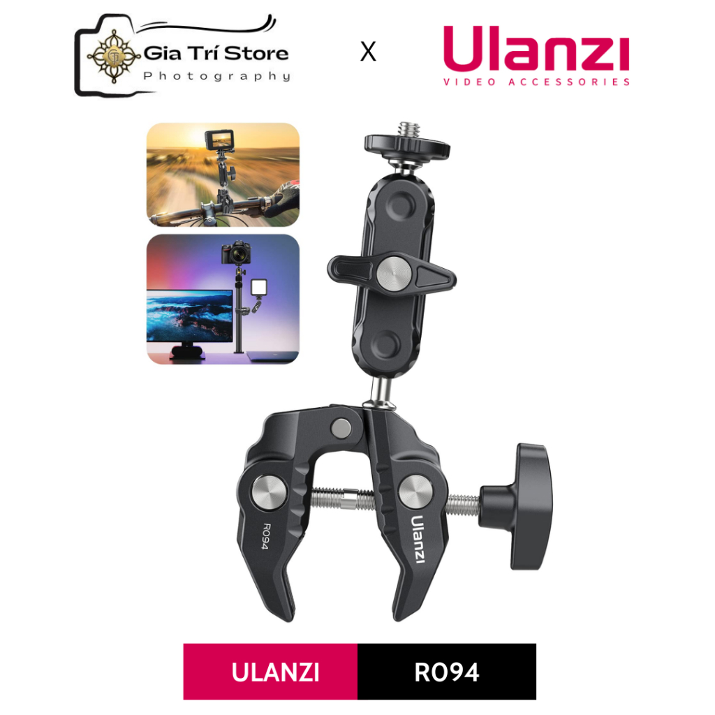 ULANZI R094 - Kẹp Kim Loại Đa Năng Dành Cho Máy Ảnh / Monitor - HÀNG ...