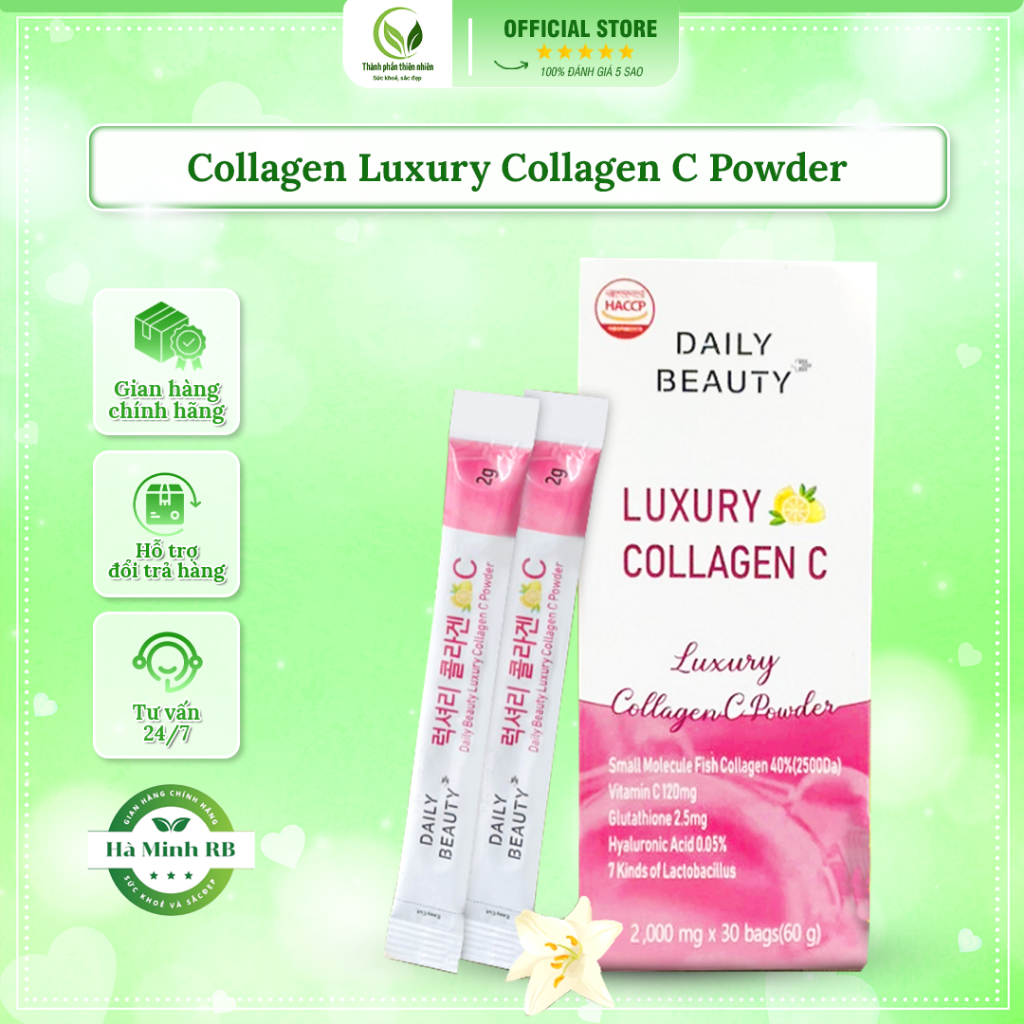 Collagen Hàn Quốc R&B - Collagen Daily Beauty Luxury Collagen C Powder ...