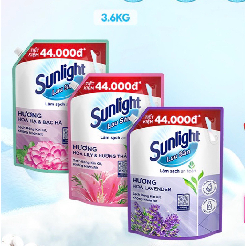 nước lau sàn sunlight