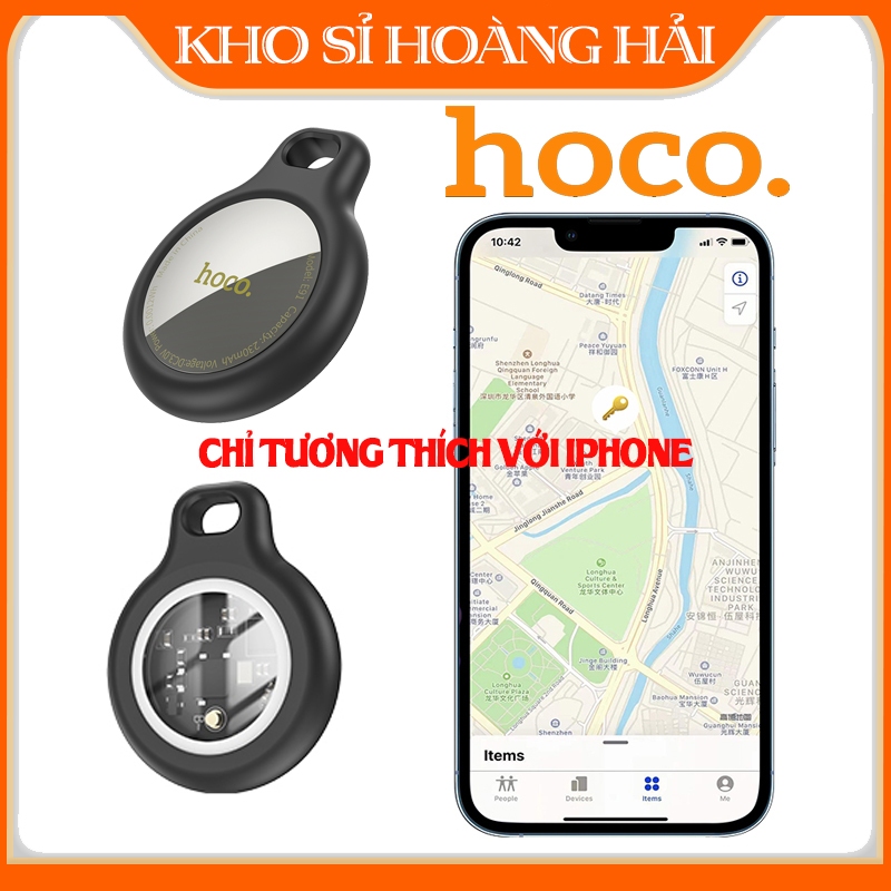 Thiết bị định vị GPS Hoco E91, chống thất lạc, tìm vị trí, ko cần sim ...