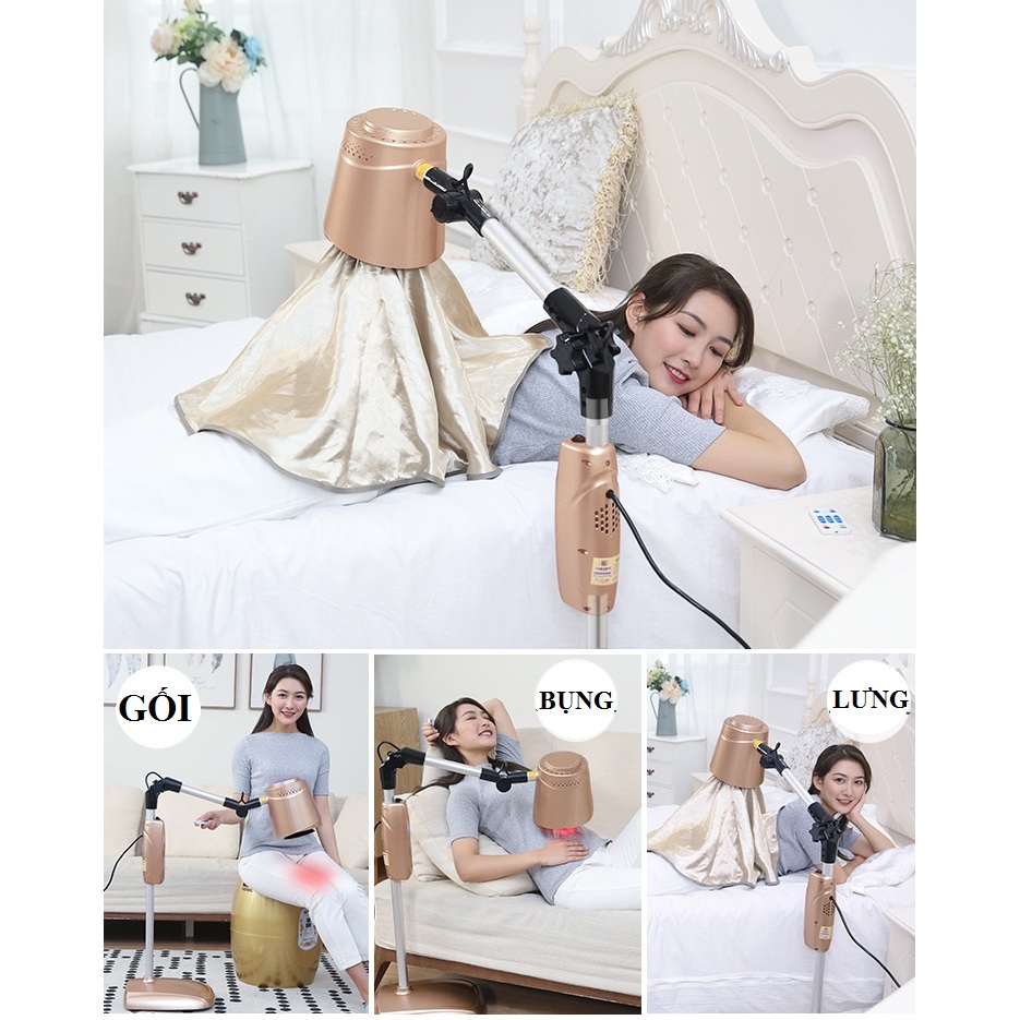 Máy Xông Ngải Cứu Đèn 7 Màu Hồng Ngoại, Xông Ngải Cứu Phương Pháp Bổ Sung Nguyên Khí Tuyệt Vời ( Mẫu Nhỏ )
