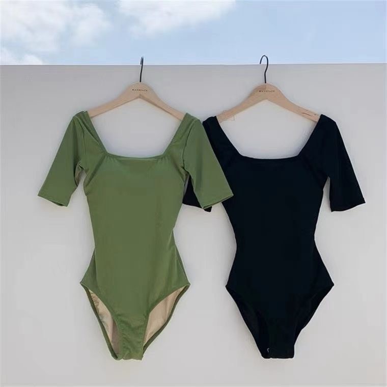 Set bộ đồ bơi bikini áo tắm đi biển một mảnh liền thân tay lỡ thiết kế cutout khoét eo gợi cảm MT33 BKN34