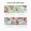 Bộ nạo rau củ quả 5 lưỡi dao kèm tay cầm