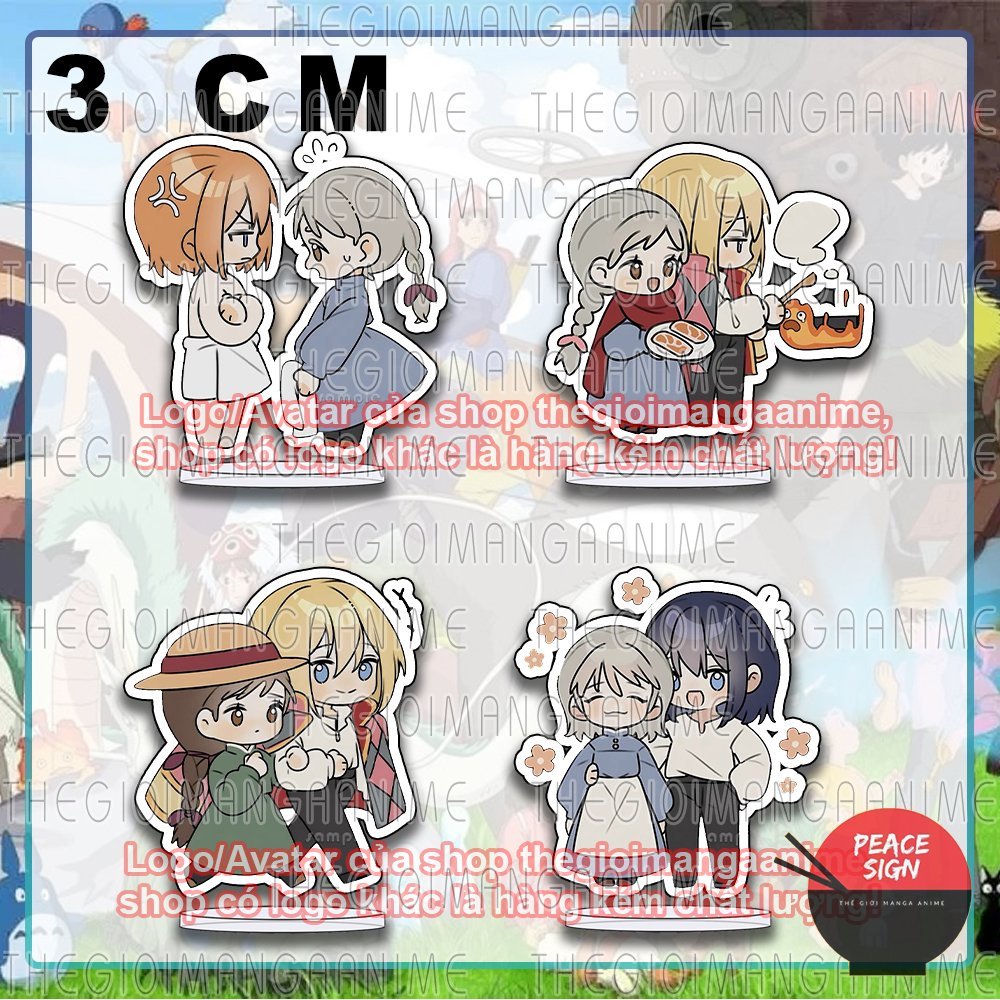 Mô hình lâu đài của howl - Giá Tốt, Sale Tháng 08, Ship 0 Đồng | Shopee ...