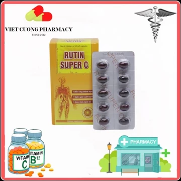✅️[Chính Hãng] Rutin Super C – Tăng sức đề kháng và sức bền thành mạch