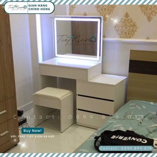Bàn trang điểm có đèn Nội Thất Tiết Kiệm BTD979