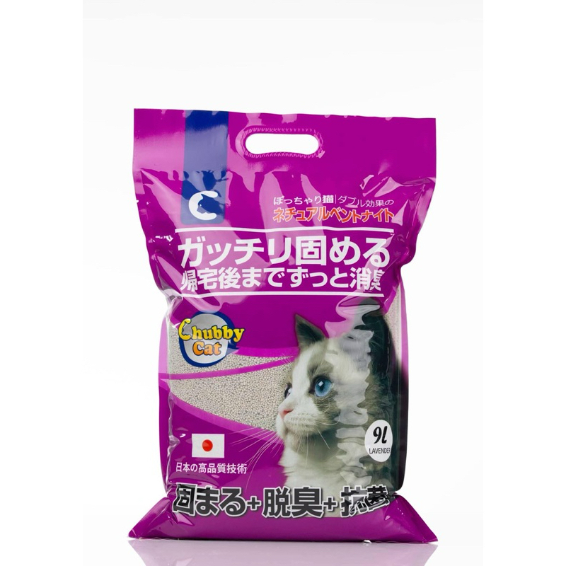 Cát Nhật chubby siêu thấm hút & khử mùi bịch 9L trọng lượng 4,5kg