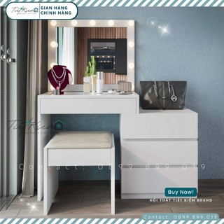Bàn trang điểm gương đèn Nội Thất Tiết Kiệm BTD098