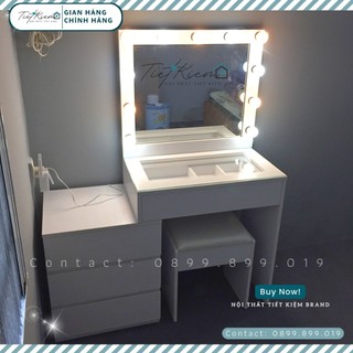 Bàn trang điểm gương đèn Nội Thất Tiết Kiệm BTD098
