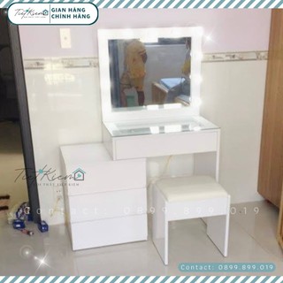 Bàn trang điểm gương đèn Nội Thất Tiết Kiệm BTD098