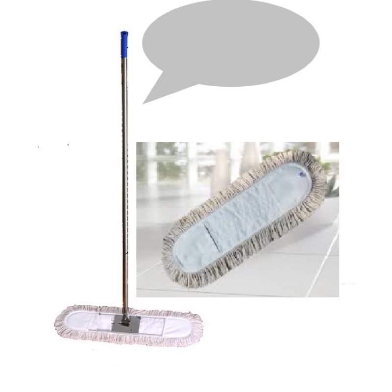 Tấm lau sàn cotton 45cm thay thế siêu thấm siêu hút bụi Loại 1