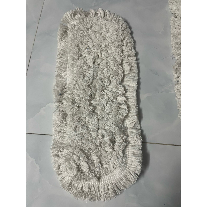 Tấm lau sàn cotton 45cm thay thế siêu thấm siêu hút bụi Loại 1