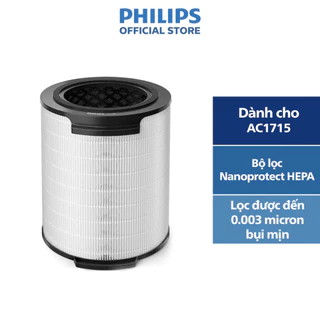 Bộ Lọc HEPA Philips FY1700/30 dùng cho Máy lọc Không Khí AC1715 Hàng Chính Hãng