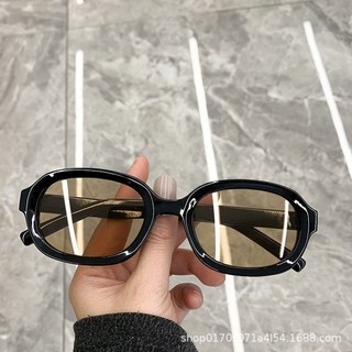 Kính Mát Kính Râm Hình Oval Mắt Nâu Thời Trang