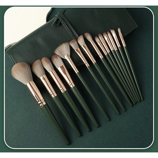 Bộ Cọ Makeup / Trang Điểm 14 Món Dành Cho Người Mới Bắt Đầu / Chuyên Nghiệp, Kèm Túi Đựng