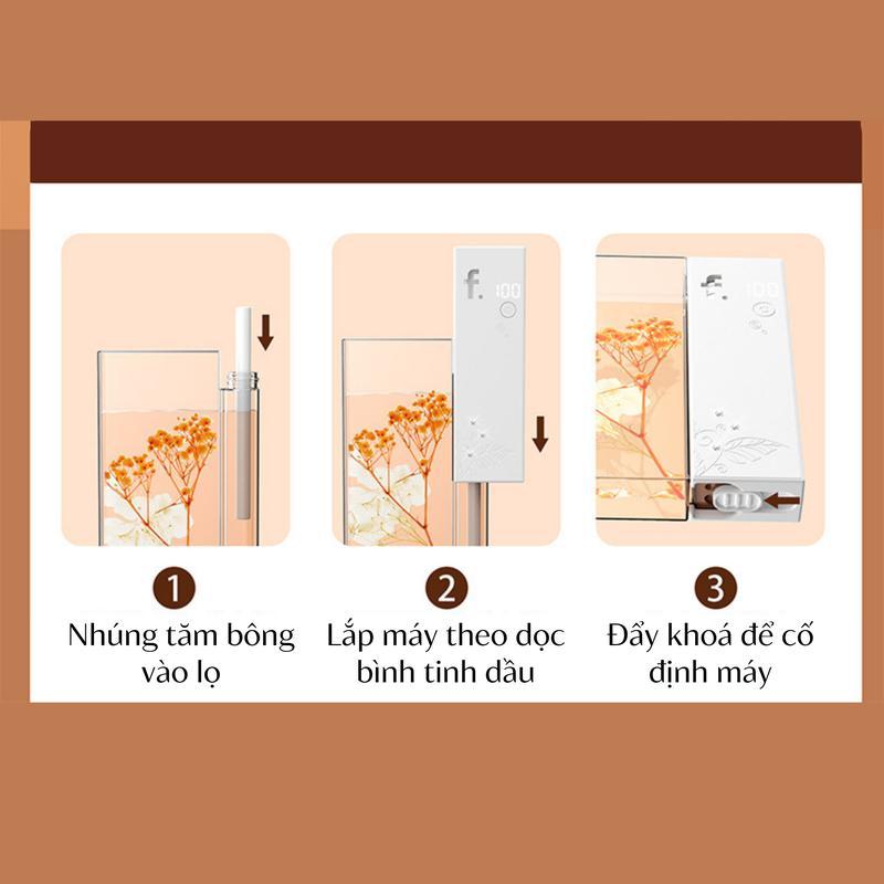 Máy Xịt Thơm Phòng Tự Động Varomas Máy Xông Tinh Dầu Khuếch Tán Hương Thơm Phòng Ngủ Pin Sạc Kèm Tinh Dầu Nước Hoa KT95
