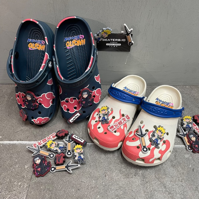 [Real xả kho] Giày Clog Unisex Crocs Classic x Naruto Shippuden Pack ...