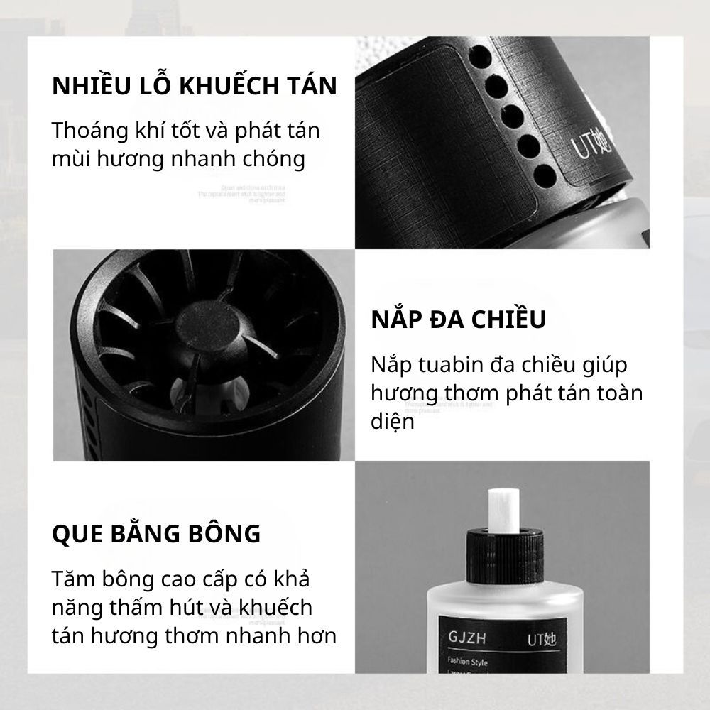 Nước hoa ô tô cao chấp Varomas chính hãng nhập khẩu khử mùi ô tô, thơm xe ô tô khử mùi ô tô KT102