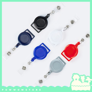 [Sẵn VN] Lõi Tơrua Kéo Rút 60cm Sử Dụng Móc Vào Bao Đựng Thẻ Hoặc Móc Khoá Phong Cách Trơn Bóng Đơn Giản Nhiều Màu Sắc