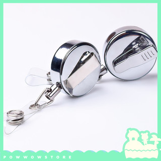 [Sẵn VN] Lõi Tơrua Vật Liệu Sắc Kéo Rút 60cm Sử Dụng Móc Vào Bao Đựng Thẻ Hoặc Móc Khoá Phong Cách Trơn Bóng Kim Loại