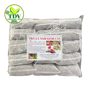 1kg Chia thành 12 gói Túi  Trà giảm cân lá nam, 100% từ thiên nhiên,uống trong 20 ngày, có thể giảm  từ 2 đến 5 kg