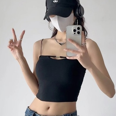 [Deal Shock] Áo Bra nữ mút mỏng may liền chắc chắn, Áo Bra cotton 2 dây mảnh dáng lửng ZANABRA B3034