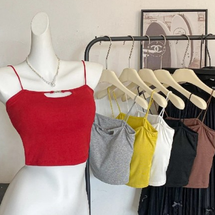 [Deal Shock] Áo Bra nữ mút mỏng may liền chắc chắn, Áo Bra cotton 2 dây mảnh dáng lửng ZANABRA B3034