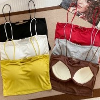 [Deal Shock] Áo Bra nữ mút mỏng may liền chắc chắn, Áo Bra cotton 2 dây mảnh dáng lửng ZANABRA B3034