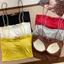 Áo Bra nữ mút mỏng may liền chắc chắn, Áo Bra cotton 2 dây mảnh dáng lửng ZANABRA B3034