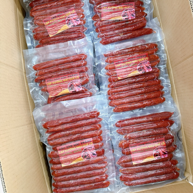 Lạp xưởng thịt heo mai quế lộ đặt biệt 500g