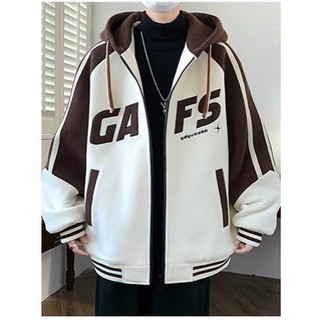 Áo Khoác Nỉ UNISEX Form Rộng Thiết Kế Kiểu Dáng BOMBER Chữ Thêu GAFS Cực HOT Mẫu Mới