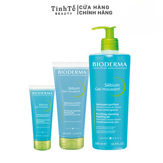 Sữa rửa mặt sạch mụn ngăn ngừa bít tắc lỗ chân lông Bioderma Sébium Gel Moussant 100ml/200ml/500ml