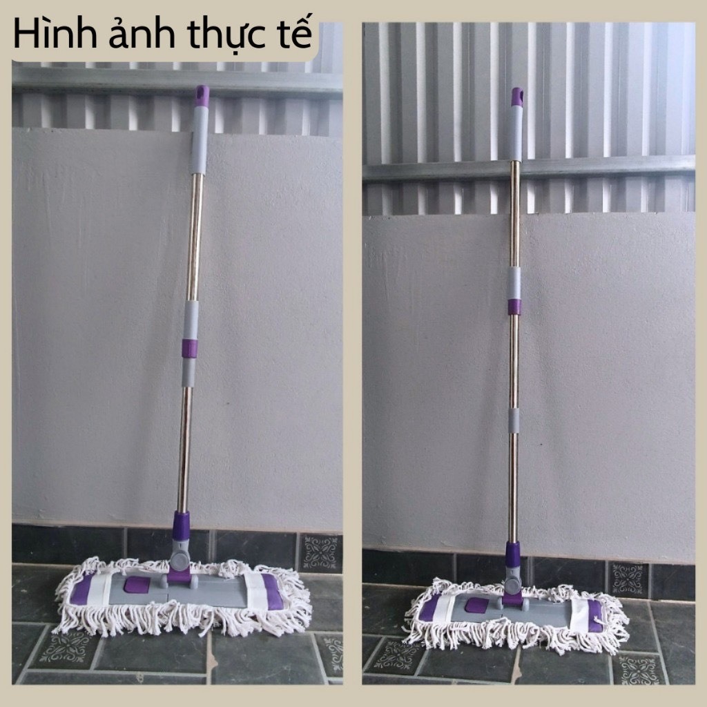 [CHỈ PHÙ HỢP VỚI CHỔI LAU CỦA SHOP] Bông lau thay thế [50cm-66cm], bông lau chổi công nghiệp, miếng lau nhanh thay thế