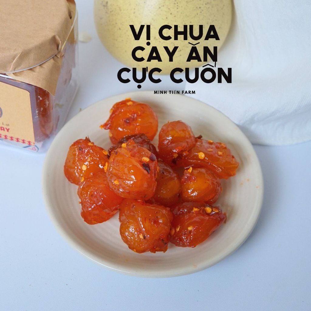 Mận cay - Minh Tiến Farm - Đặc sản Đà Lạt