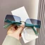 Kính râm mát thời trang nữ mắt vuông khổ lớn Hottrend mắt kính chuẩn UV400 chống tia bức xạ đẹp 337