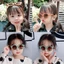 Kính râm mát trẻ em,kính mắt thời trang phong cách Hàn Quốc dễ thương cute giá rẻ cho bé ABICA 300