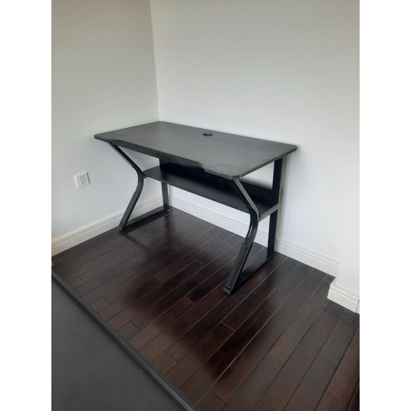 bàn làm việc, bàn gaming chữ K uốn chân sắt cứng cáp có kệ sách | BigBuy360 - bigbuy360.vn