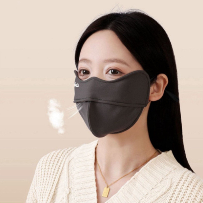 Khẩu Trang Chống UV Didooglt Khẩu Trang Chống Nắng Chất Lụa Băng Mềm Mịn Mát Thông Thoáng