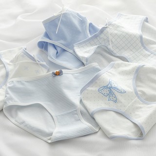 Quần Lót Nữ Cotton Cao Cấp Kháng Khuẩn Hoạ Tiết Xinh, Quần Chip Thoáng Mát Mềm Mịn King Shop L-8030
