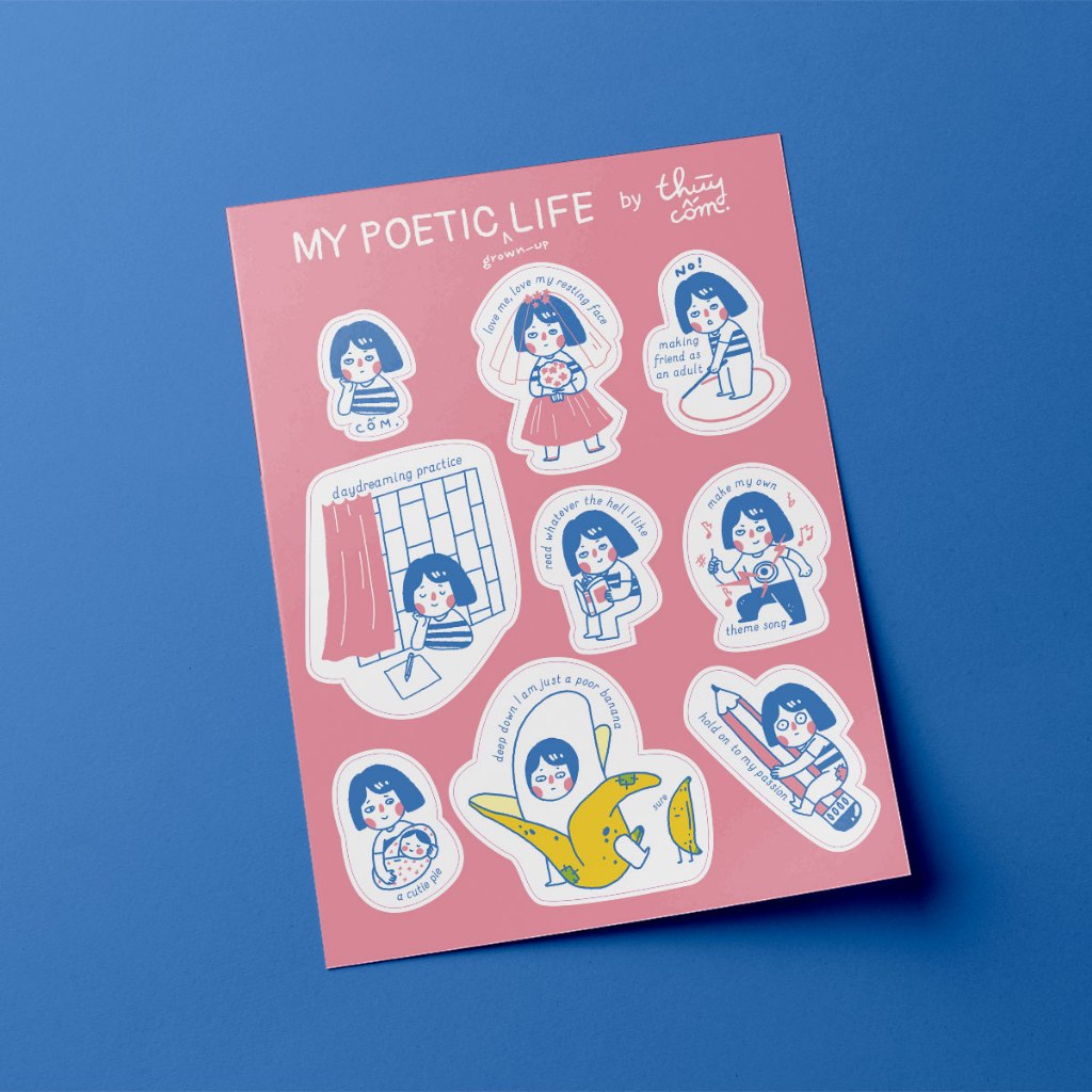 Ảnh Sticker My poetic (grown-up) life 2