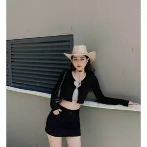 🌽 SET HÈ XINH - Set 3sp áo ống kem + cv A + car gân sọc đen 🔥𝐇𝐨𝐚̉ 𝐓𝐨̂́𝐜🔥 𝐌𝐄𝐎𝐈𝐍𝐃𝐀𝐇𝐎𝐔𝐒𝐄 (VUI LÒNG IB MÈO ĐỂ ĐƯỢC TƯ VẤN KÍ