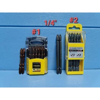 Mũi bắt vít 💪FREE SHIP💪 Mũi vít 2 đầu PH2 thép S2 chất lượng cao LANLONG hộp 10 mũi PH2