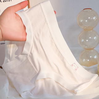 Quần Lót Cotton Nữ Thông Hơi Thấm Hút Mồ Hôi Viền Hình Gấu Xinh, Quần Chip Khử Mùi King Shop LY-03