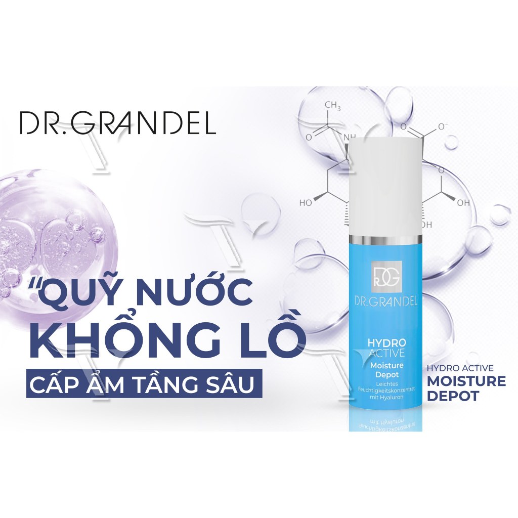 Tinh chất dưỡng ẩm Dr.Grandel MOISTURE DEPOT 30ml