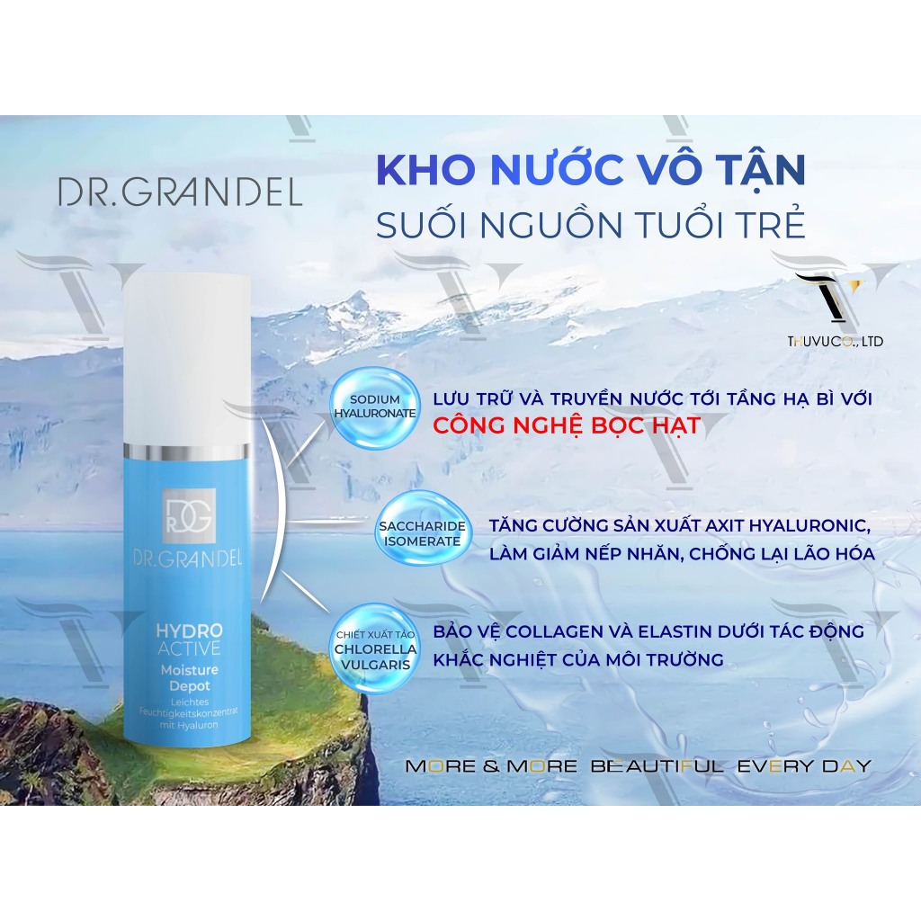 Tinh chất dưỡng ẩm Dr.Grandel MOISTURE DEPOT 30ml