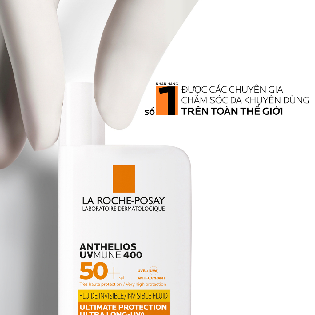Sữa Chống Nắng La Roche-Posay Anthelios UVMune 400 Fluide Invisible SPF50+ 50ml