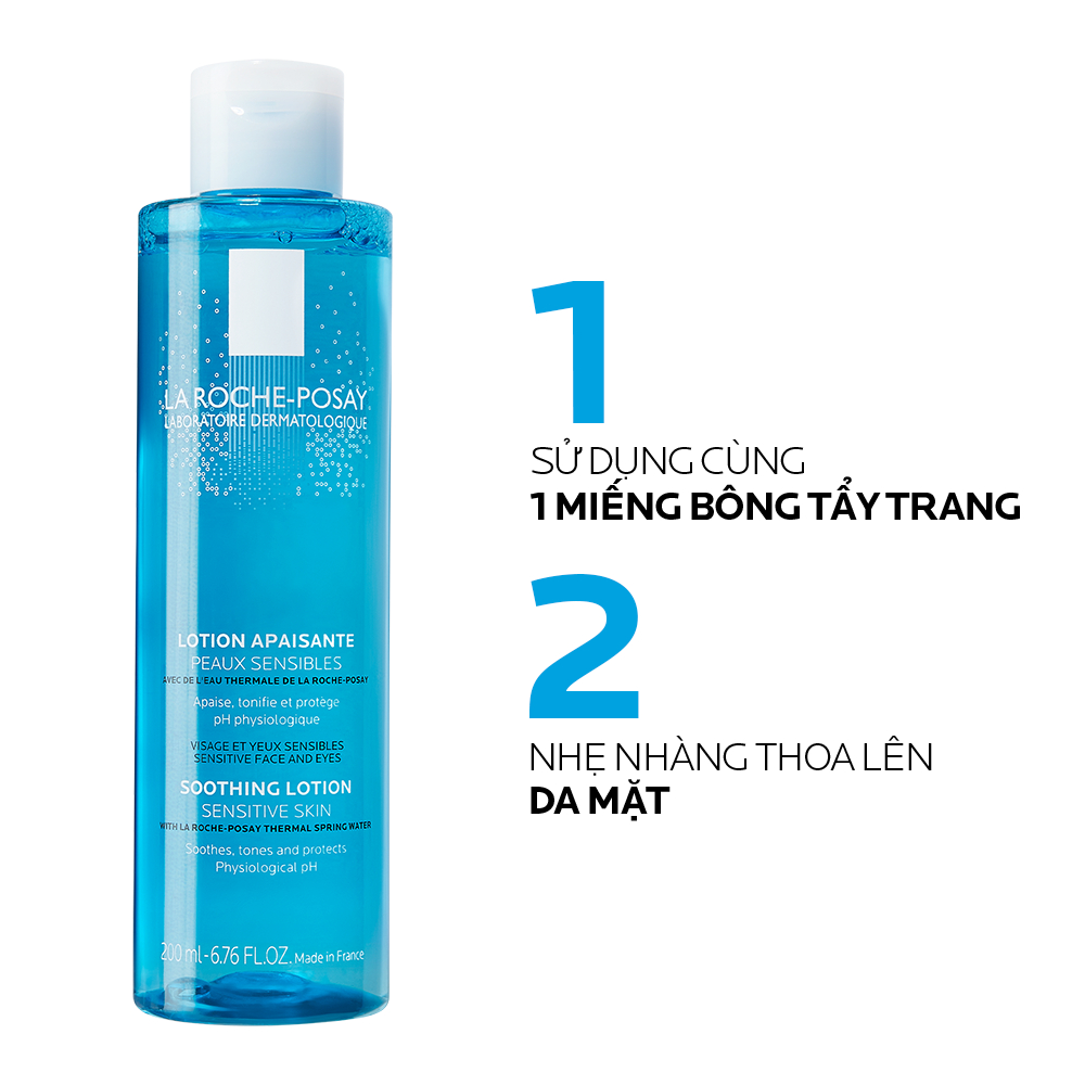 Nước Cân Bằng La Roche-Posay Effaclar Astringente Lotion Cho Da Dầu 200ml