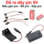 Đế ra dây pin vuông 9V
