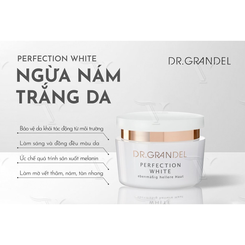 Kem dưỡng trắng, tr.ị nám Dr.Grandel PERFECTION WHITE 50ml